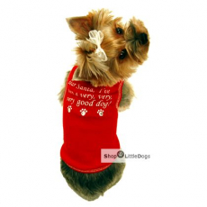 Hunde-Top Dear Santa... rot (Gr.L,XL)