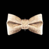 Hunde-Schleife Glitter Bow gold