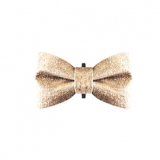 Hunde-Schleife 'Glitter Bow' gold