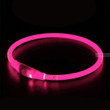 LED Leuchthalsband 'LUMI COLLAR' pink