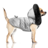 Hundejacke 'KATJA' grau